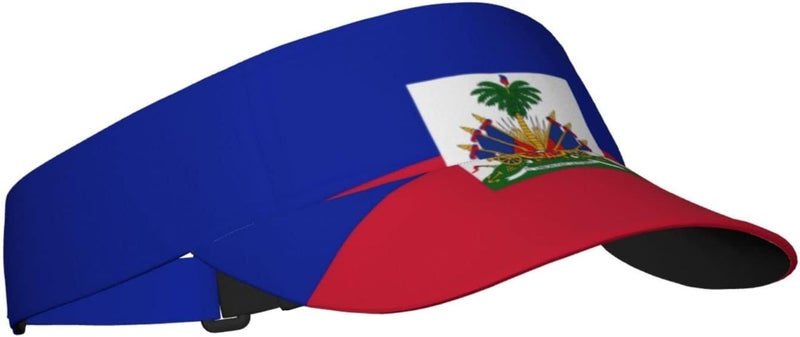 ASYG Cute Funny Flag Hat Women Men Adjustable Flag Sport Sun Visor Hat Summer Fashion Sun Cap Beach Flag Hat - Image 2